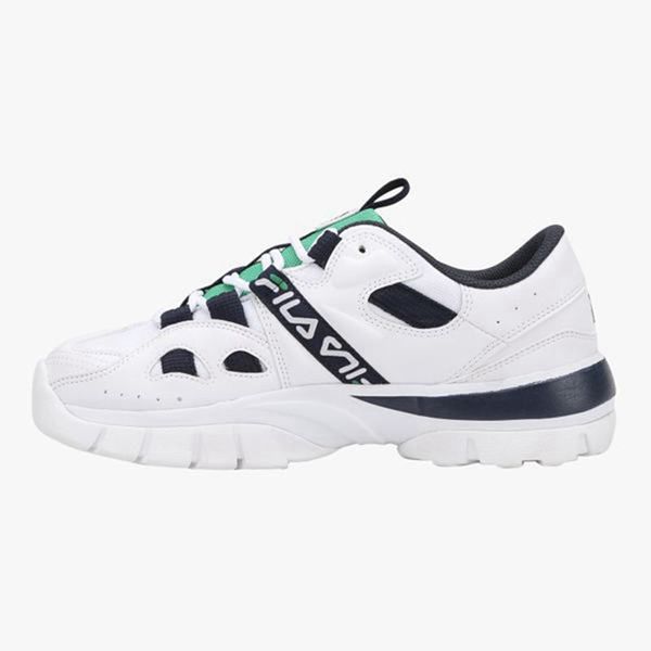 Sapatos De Estilo De Vida Fila Homem Branco/Azul Marinho - Fila Hit N Run 98 En Portugal,VWEQ-15362